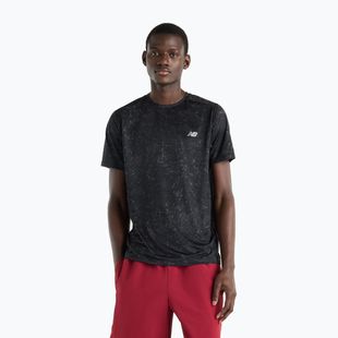T-shirt da uomo New Balance Essentials Printed T-Shirt neptune grey