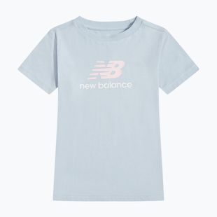 Maglietta per bambini New Balance Jersey Stacked Logo Tee oxford blue