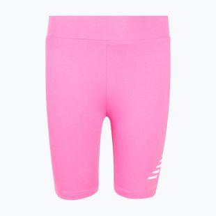 Pantaloncini per bambini New Balance Stacked Logo Cycle pink satin