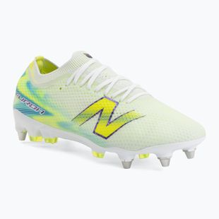 Scarpe da calcio New Balance Furon Elite V9 SG white/alkaline green