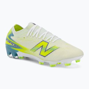 Scarpe da calcio New Balance Furon Pro V9 FG white/alkaline green