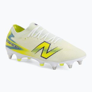 Scarpe da calcio New Balance Furon Pro V9 SG white/alkaline green
