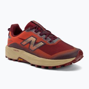 Scarpe da corsa uomo New Balance Rebel Trail V1 maple/neo flame