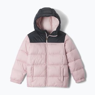 Giacca imbottita per bambini Columbia Puffect Hooded Mineral Pink/Black