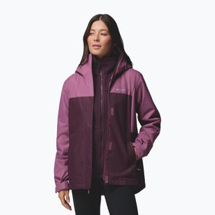 Giacca 3-in-1 da donna Columbia Hikebound II Interchange antique mauve/moonvista