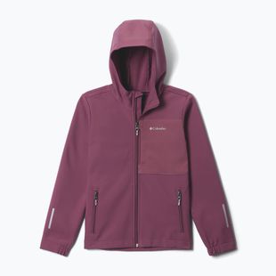 Giacca softshell per bambini Columbia Ascender Hooded Softshell antique mauve