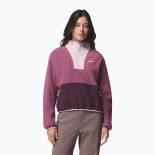 Pile donna Columbia Sequoia Grove II Half Zip Fleece Antique Mauve/Moonvista/Mineral Pink
