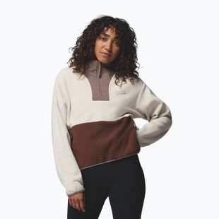Pile donna Columbia Sequoia Grove II Half Zip Fleece dark stone/tobacco/iron