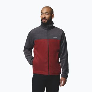 Pile uomo Columbia Steens Mountain Full Zip 2.0 Shark/Red Oxide