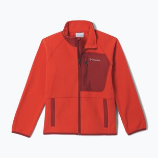 Pile felpato bambino Columbia Fast Trek V Full Zip super sonic/red oxide