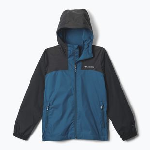 Giacca impermeabile per bambini Columbia Rainy Trails III Fleece Lined phoenix blue/black