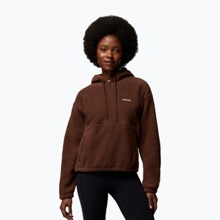 Pile donna Columbia Timber Meadow MTR Fleece Hoodie tobacco