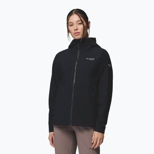 Giacca softshell da donna Columbia Tennen Mountain Hooded Softshell black