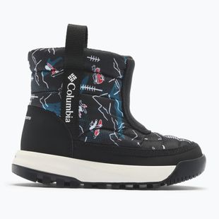Doposci da bambino Columbia Youth Snowtrot Mid Black/Black Mountopia