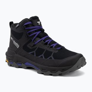 Scarpe da trekking donna Columbia Peakfreak Titanum Outdry Mid black/purple quartz