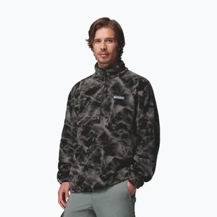 Pile uomo Columbia Timber Crest MTR Fleece Printed HZ black/icypeaks