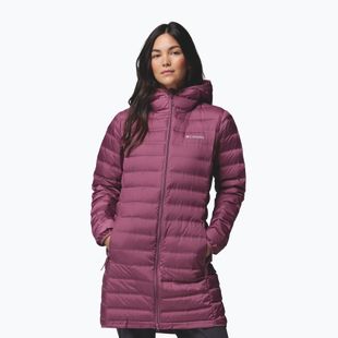 Piumino donna Columbia Lake 22 II Down Long Hooded antique mauve