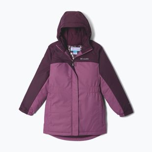 Giacca da sci bambino Columbia Hikebound II Long Insulated antique mauve/moonvista