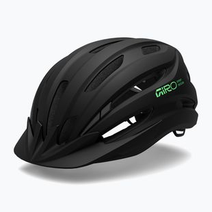 Casco da bici per bambini Giro Register II matte black/vivid green