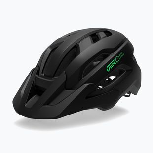 Casco da bici per bambini Giro Fixture II matte black/vivid green