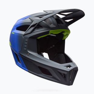 Casco da bici Bell Full-Air MIPS grid electric blue