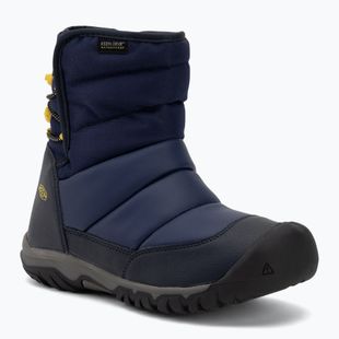 Doposci da neve KEEN Puffrider Wp naval academy/mango mint