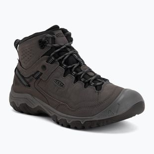 Scarpe da trekking uomo KEEN Targhee IV Mid Wp magnet/black