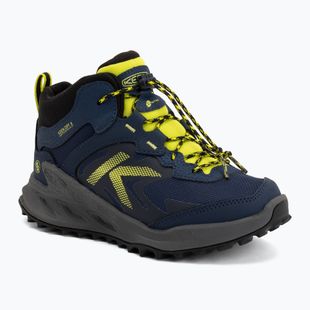 Scarponcini da trekking per bambini KEEN Zionic Mid Wp naval academy/evening primrose