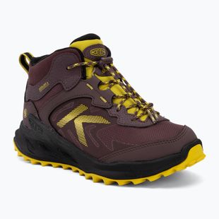 Scarponcini da trekking per bambini KEEN Zionic Mid Wp huckleberry/mango mint