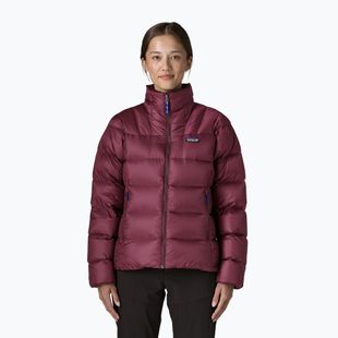 Piumino donna Patagonia Fitz Roy Down berry fig