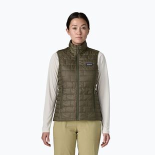 Gilet da donna Patagonia Nano Puff basin green