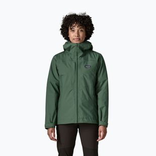 Giacca impermeabile da donna Patagonia Insulated Boulder Fork Rain canopy green