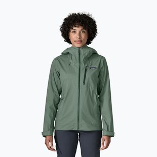 Giacca impermeabile da donna Patagonia Granite Crest canopy green