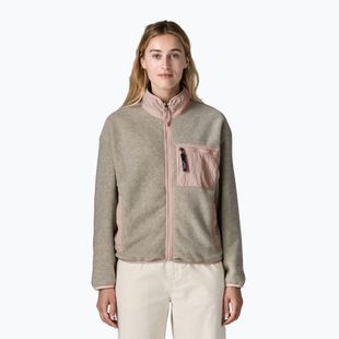 Pile donna Patagonia Synchilla oatmeal heather w/pink frost