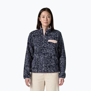 Pile donna Patagonia Lightweight Synchilla Snap-T Pullover smudge: smolder blue