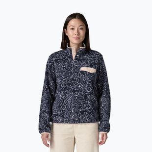 Pile donna Patagonia Lightweight Synchilla Snap-T Pullover saxifrage: sunken blue