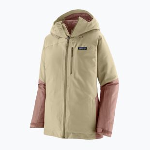 Giacca da sci da donna Patagonia Insulated Powder Town weathered stone