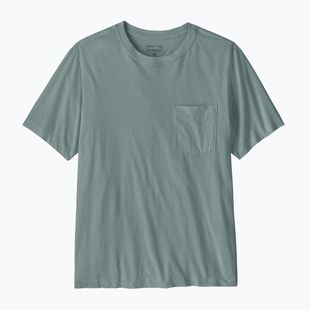T-shirt da uomo Patagonia Daily Pocket Tee blue sage