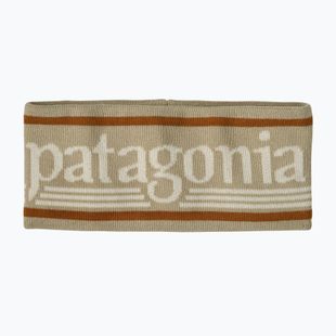 Fascia per la testa Patagonia Powder Town hut tripper logo: weathered stone
