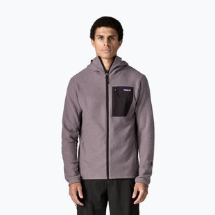 Felpa da trekking uomo Patagonia R1 Air Full-Zip Hoody may grey