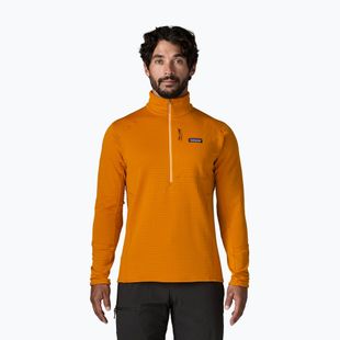 Felpa da trekking uomo Patagonia R1 Pullover autumn orange