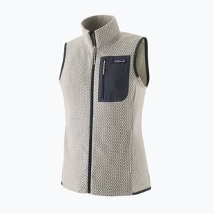 Gilet da donna Patagonia R1 Air birch white