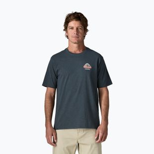 T-shirt da uomo Patagonia Great Waves Responsibili-Tee summit blue