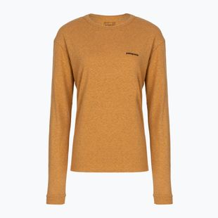 Longsleeve da donna Patagonia P-6 Logo Responsibili-Tee LS dried mango