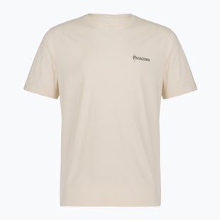 T-shirt da uomo Patagonia Water People Banner T-Shirt undyed natural