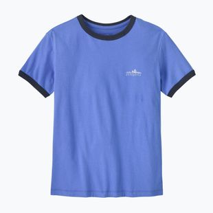 Maglietta da donna Patagonia Fitz Roy Foothills Ringer Tee diver blue