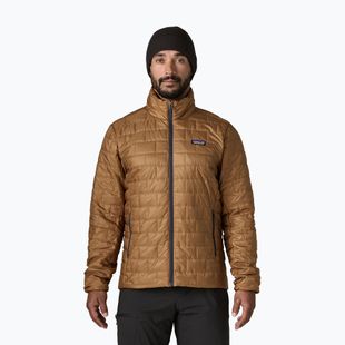 Giacca imbottita da uomo Patagonia Nano Puff deer brown
