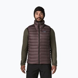 Gilet uomo Patagonia Down Sweater den brown