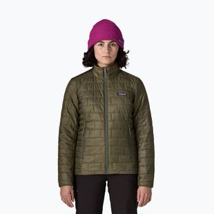 Giacca imbottita da donna Patagonia Nano Puff basin green