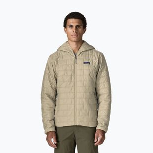 Giacca imbottita da uomo Patagonia Nano Puff Hoody weathered stone